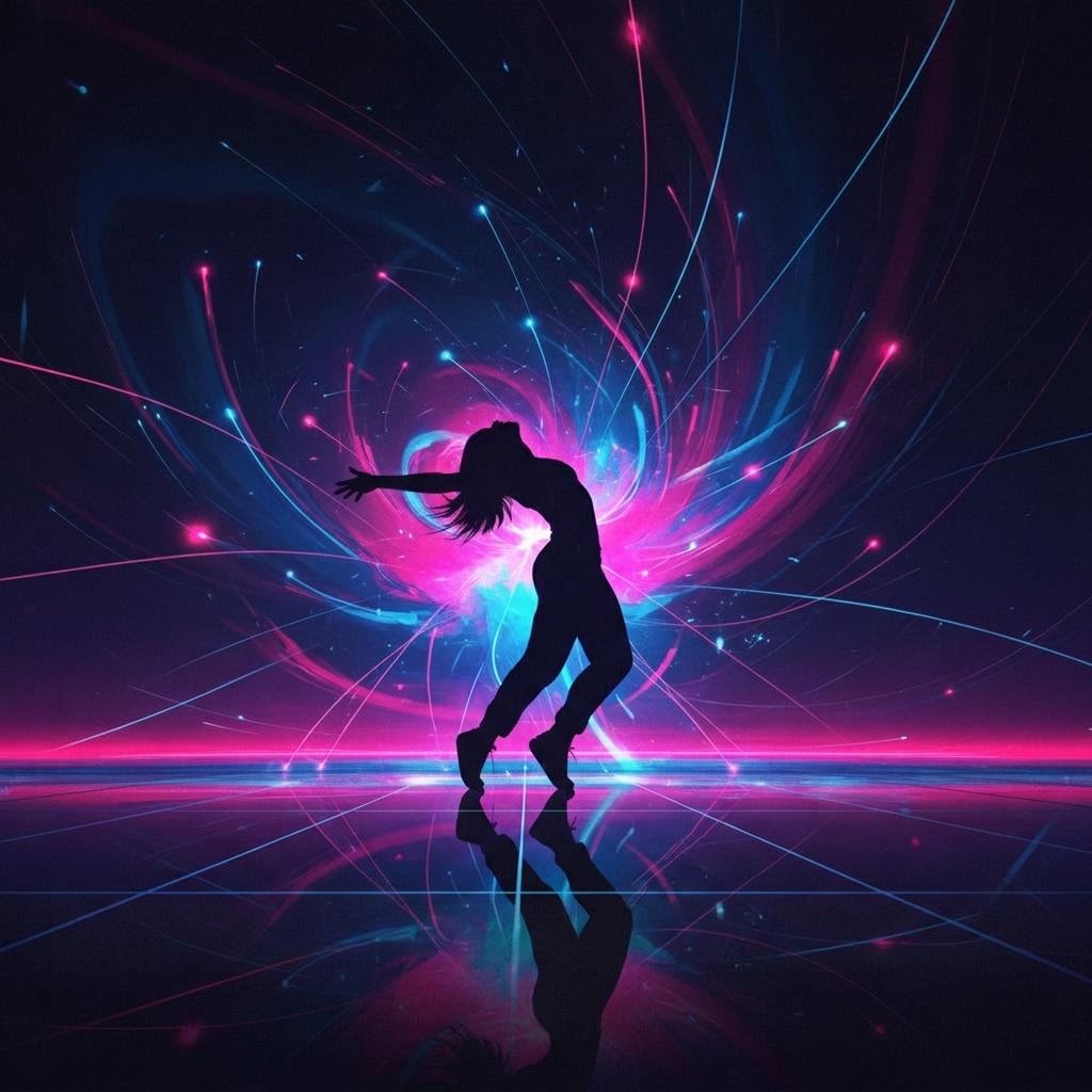 Dance Through the Night artwork by Ruby Sinclair